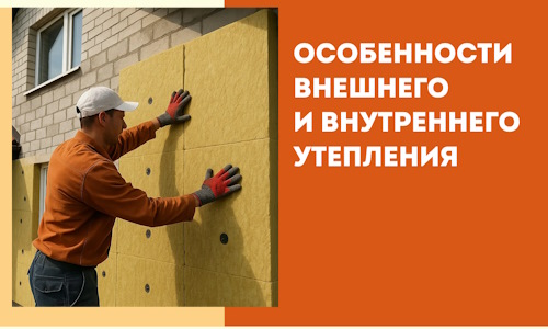 Какие особенности внешнего и внутреннего утепления в Урае