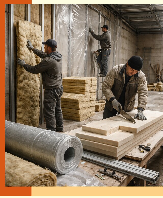 Утепление торгового склада в Урае с энергоэффективными решениями