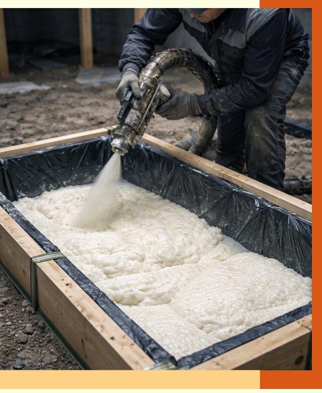 Заливка ППУ в формы в Урае от 2605 руб. — утепление форм под ключ | ТепломастерУрй