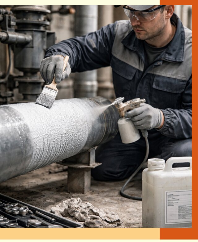 Утепление оборудования жидкой теплоизоляцией в Урае от 4689 руб. | ТепломастерУрй