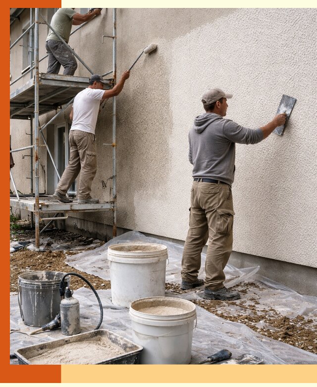 Утепление фасада жидкой пробкой в Урае