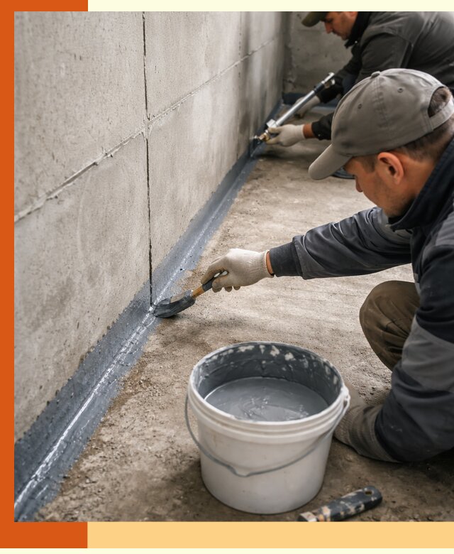 Гидроизоляция швов зданий и конструкций в Урае